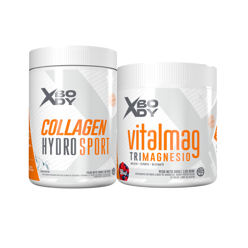 Combo Movilidad Activa: Colageno Hydrosport + Vitalmag Trimagnesio (10% OFF)