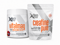 Combo rendimiento: Creatina Pura 300g + Vitalmag Trimagnesio (10% OFF)