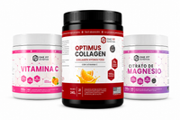 COMBO Bienestar Diario: Citrato de magnesio + Colageno + Vitamina C (10% OFF)