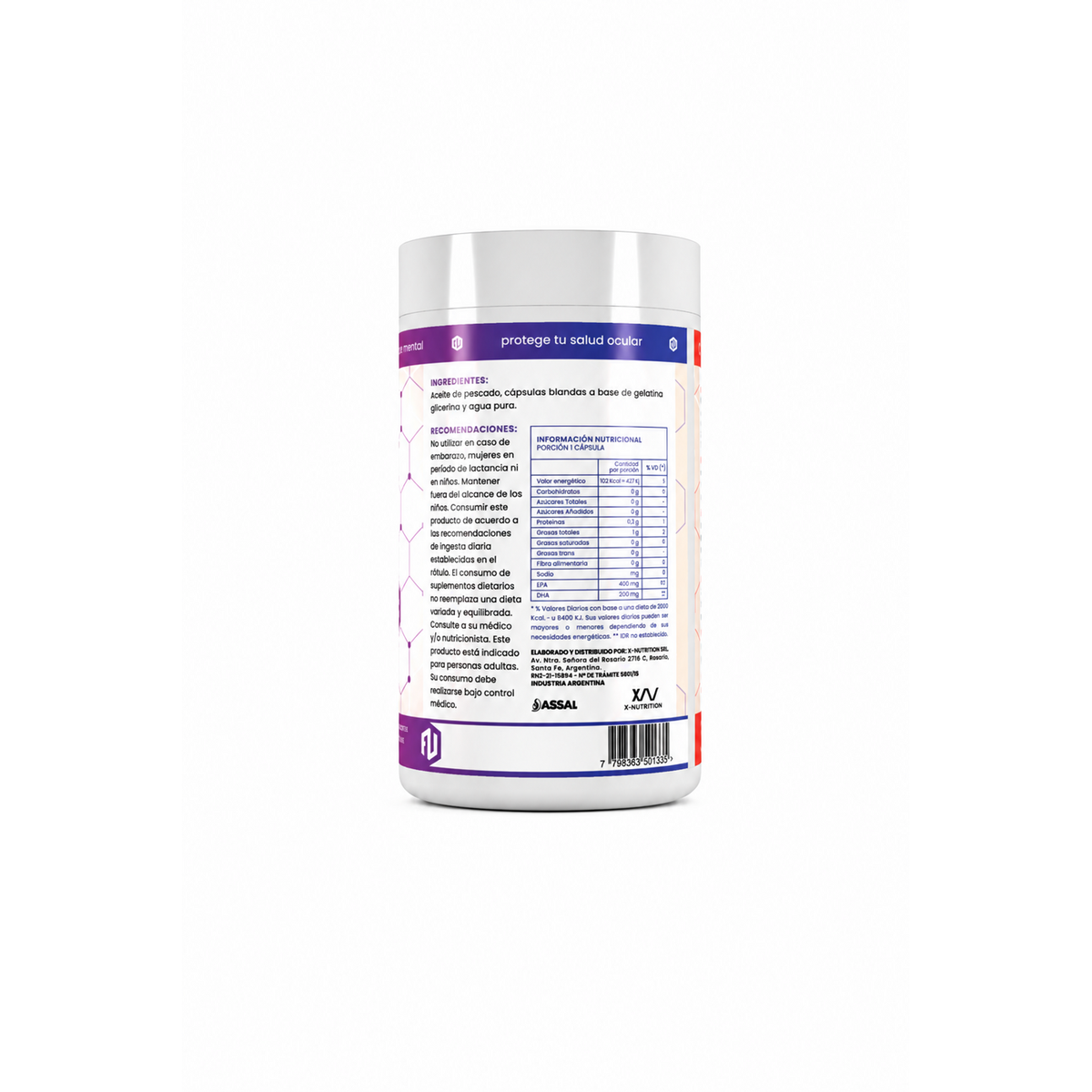 Omega 3 en capsulas + Creatina 200g One Fit